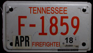 TENNESSEE FIREFIGHTER 2018 F-1859 dealer/other