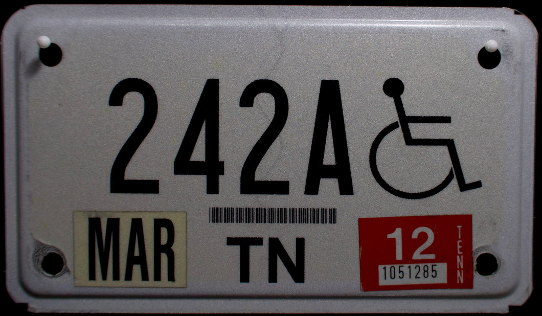 TENNESSEE DISABLED 2012 242A