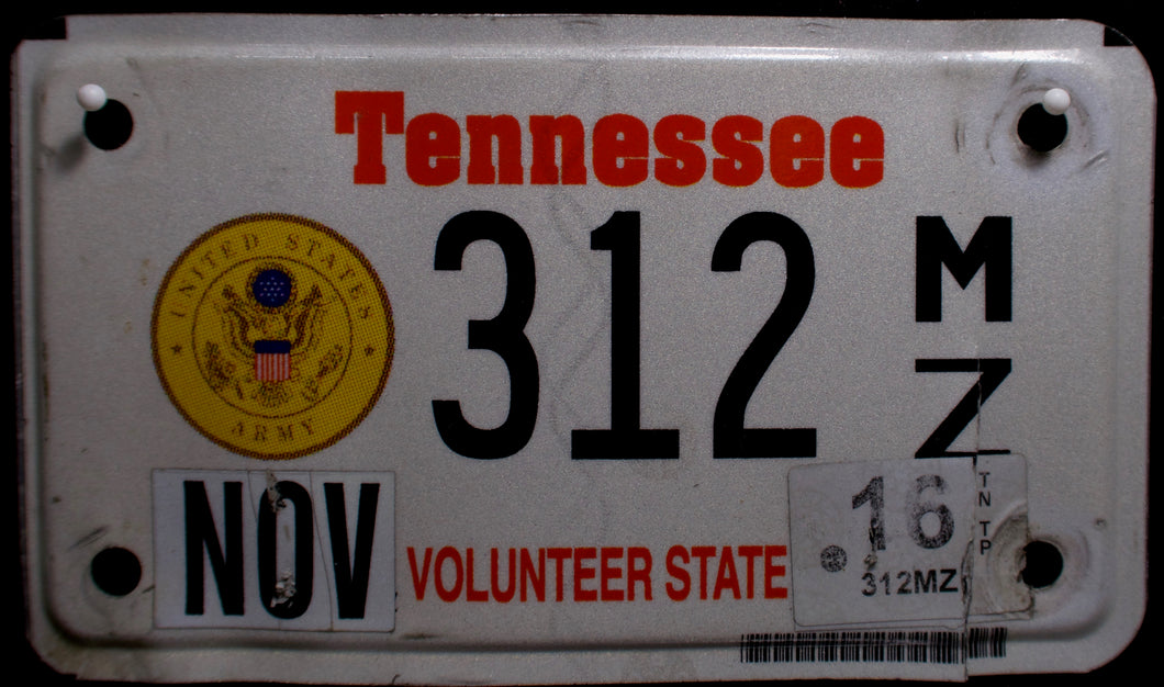 TENNESSEE VETERAN UNITED STATES ARMY 2016 312