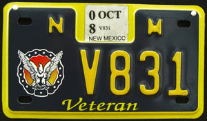 NEW MEXICO VETERAN 2008 V831