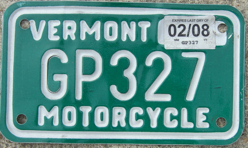 VERMONT 2008 GP327
