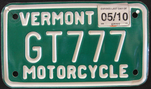 VERMONT 2010 GT777