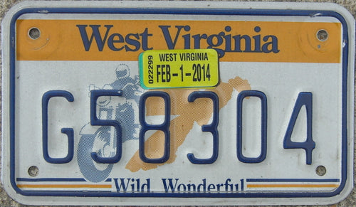 WEST VIRGINIA 2014 G58304